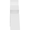 Ekena Millwork Vanguard Architectural Grade PVC Gable Bracket, 96"W x 20"H x 6"D x 6"F, 5/12 Pitch GBP096X20X0606VAN00 - alternate 4
